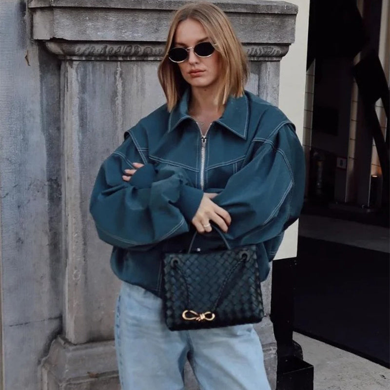 Veste en cuir
