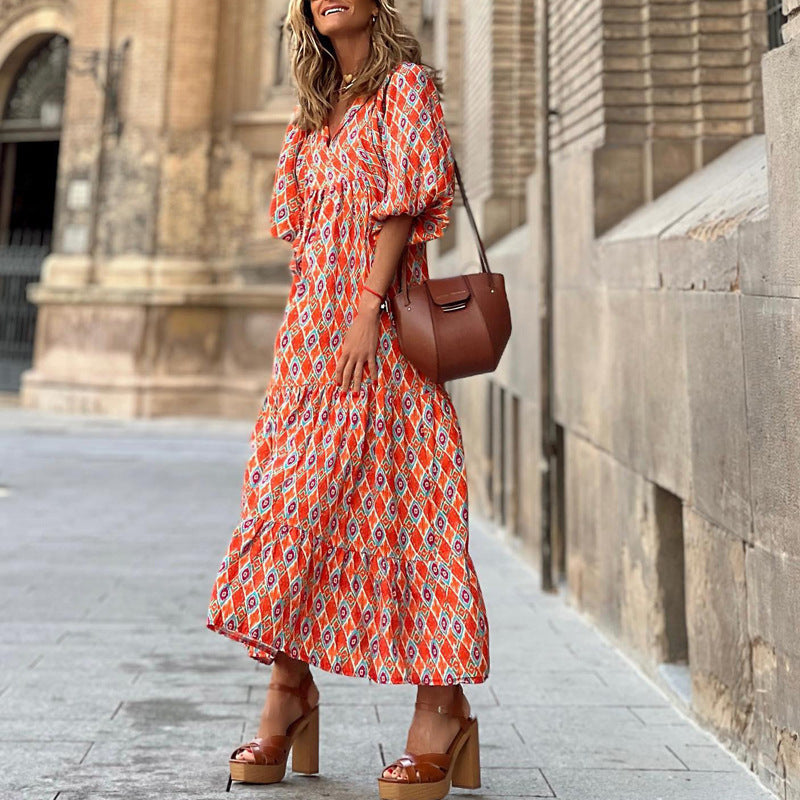 Robe d'été bohème vintage