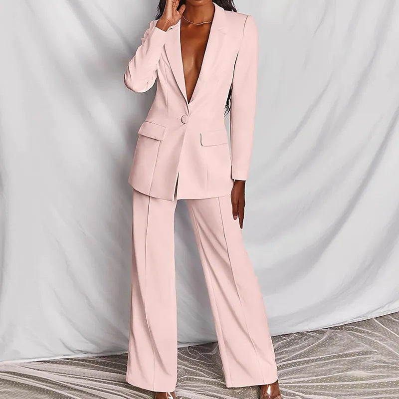Ensemble 2 pièces élégant, blazer . classique