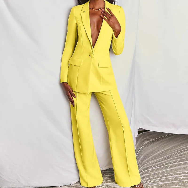 Ensemble 2 pièces élégant, blazer . classique
