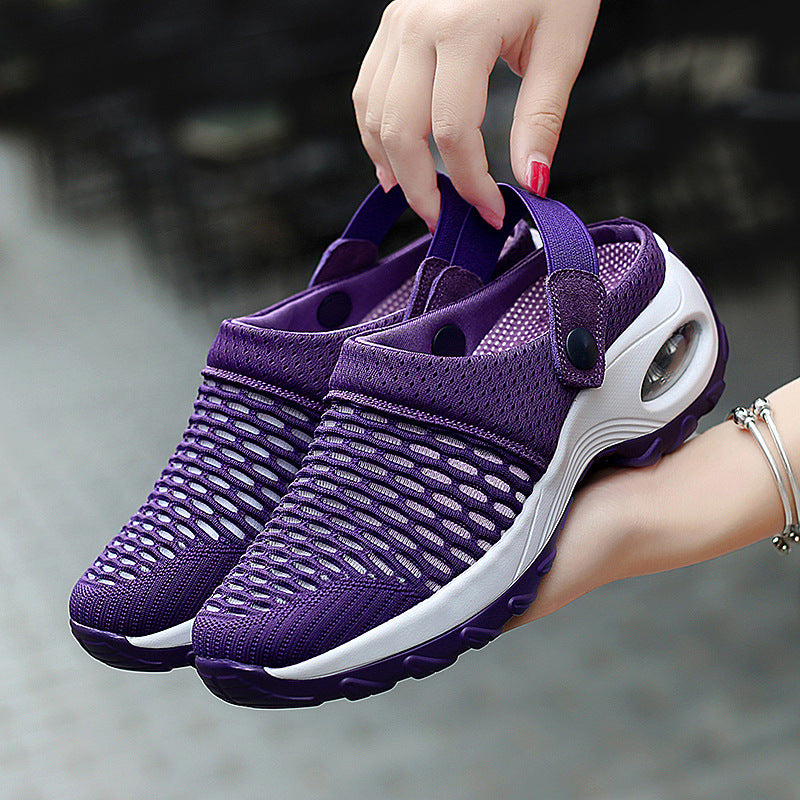 Pantoufles en maille