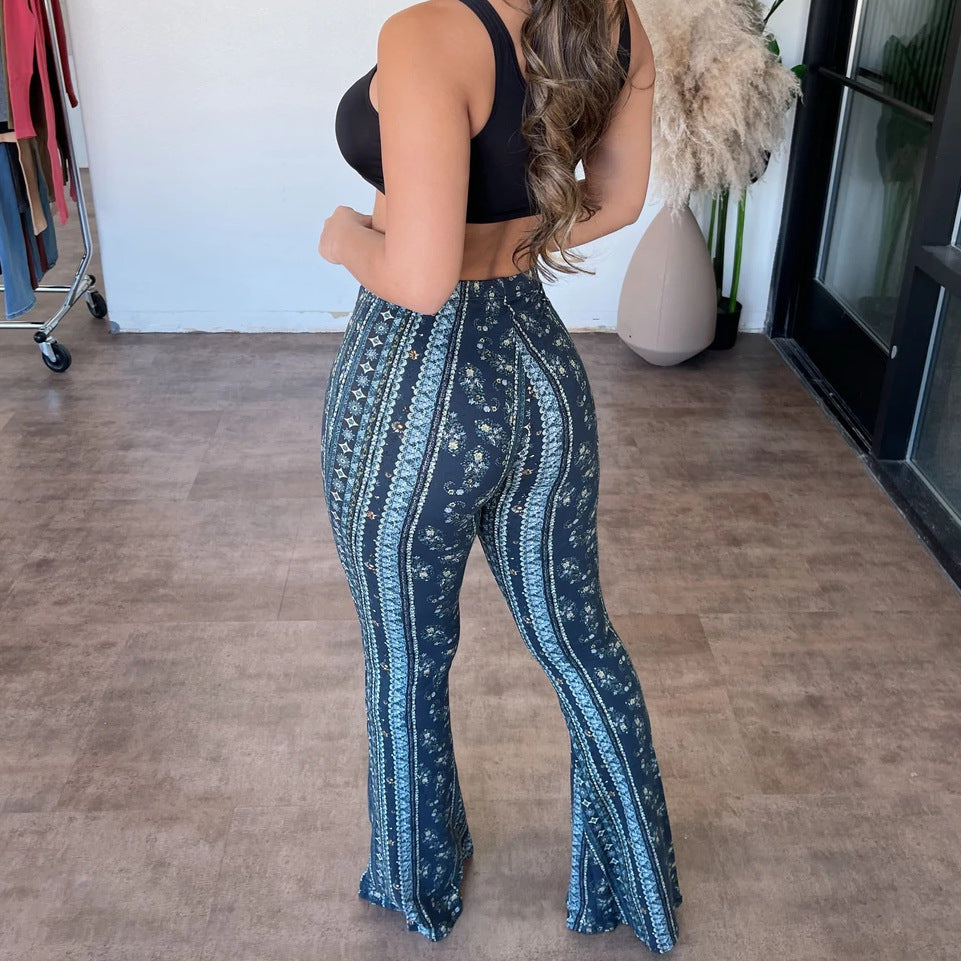 Pantalon moulant élastique