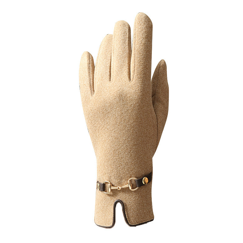 gants en peluche, chauds, agréables et résistants au froid