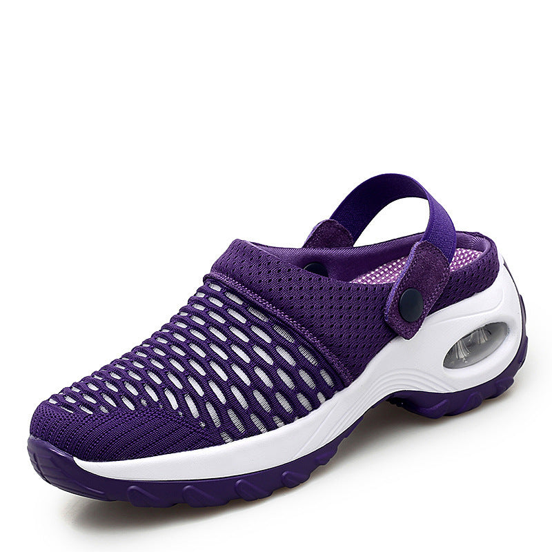 Pantoufles en maille