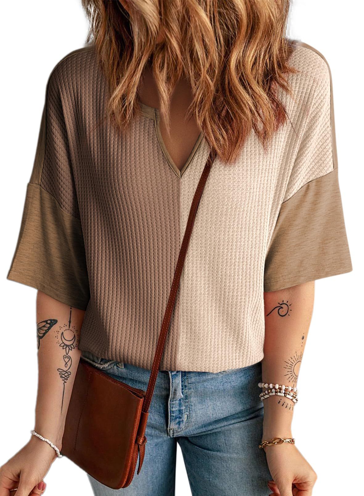 Pull à manches mi-longues et duveteux