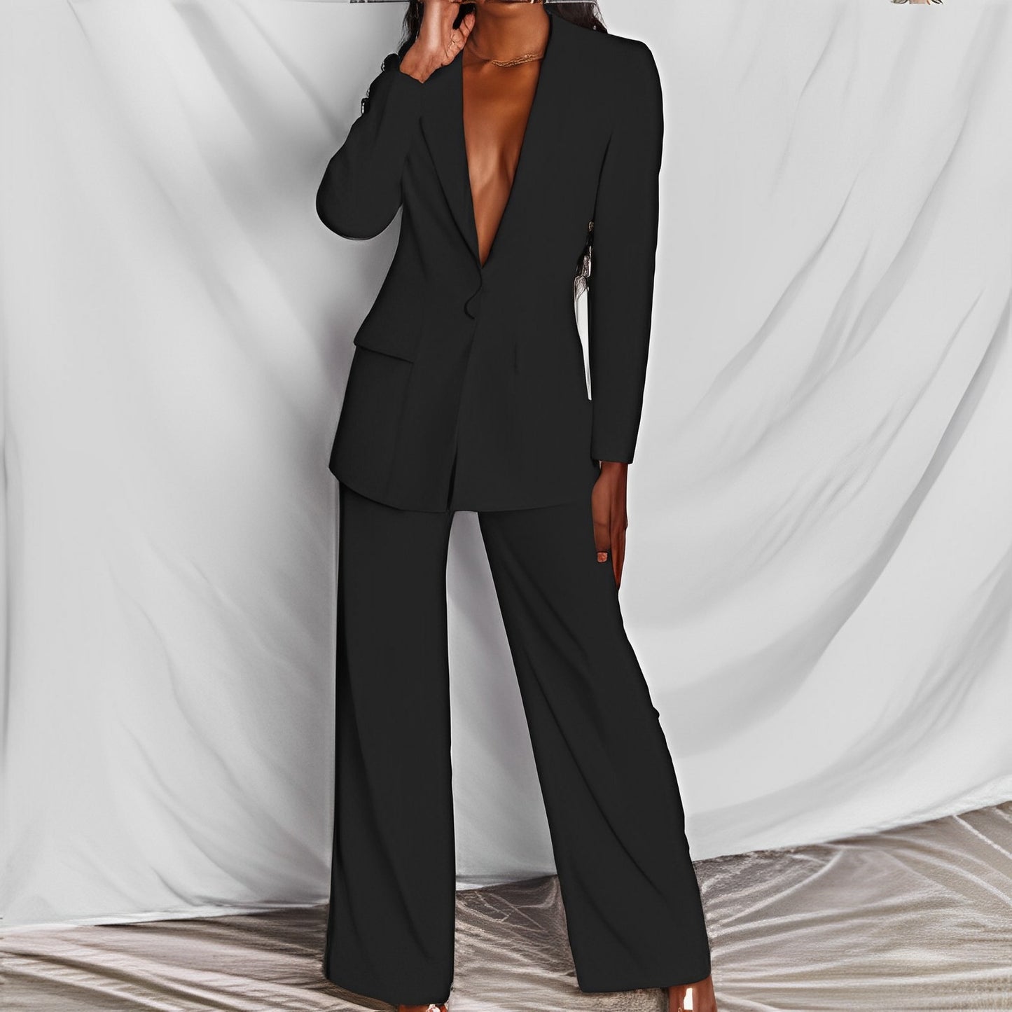 Ensemble 2 pièces élégant, blazer . classique