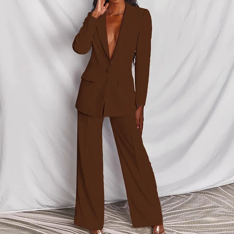 Ensemble 2 pièces élégant, blazer . classique