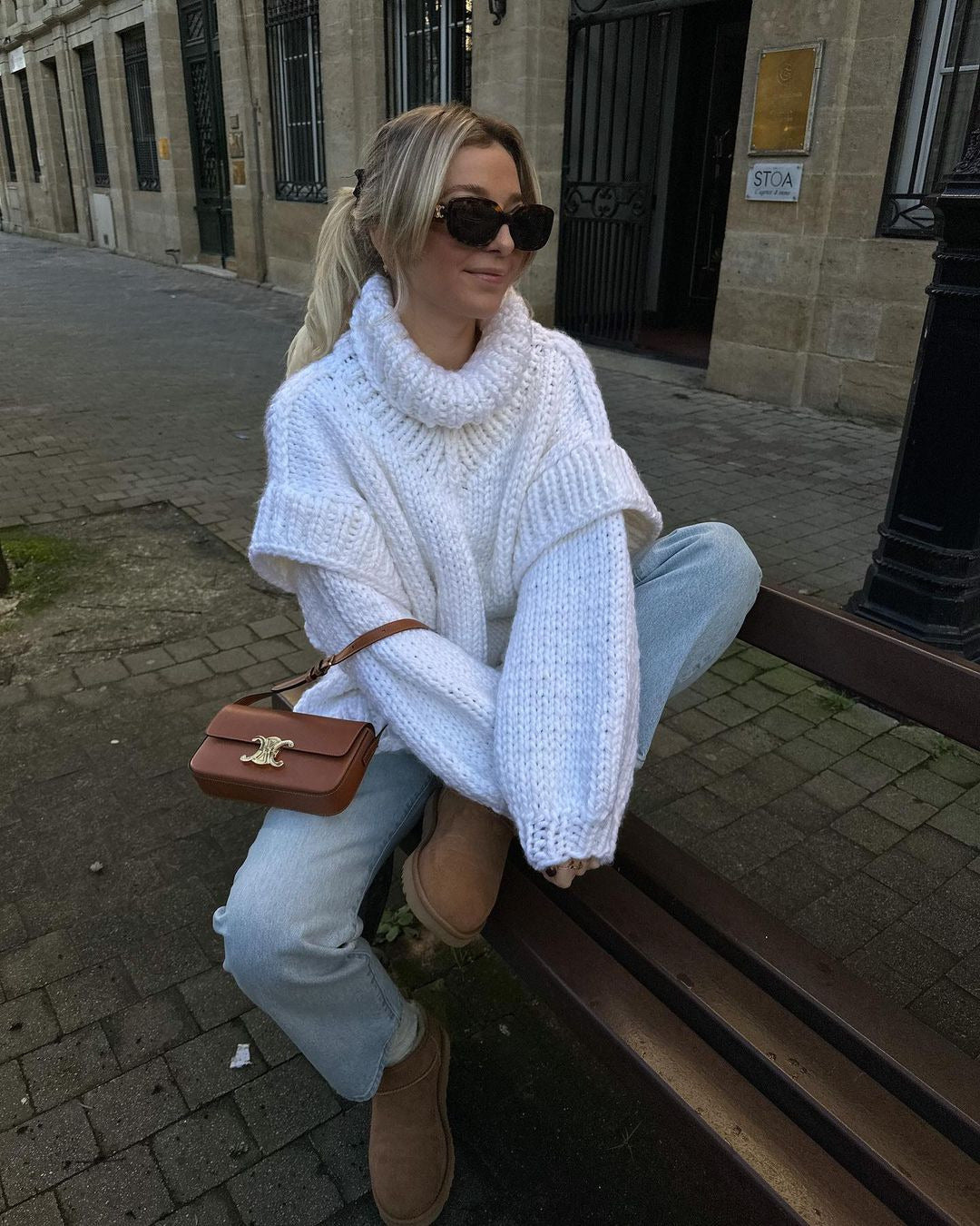 Pull tricoté