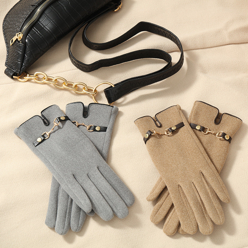 gants en peluche, chauds, agréables et résistants au froid