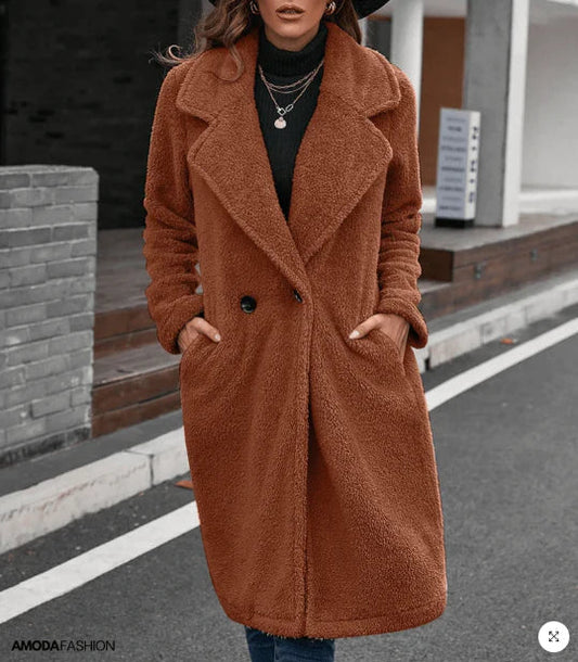 Plush coat