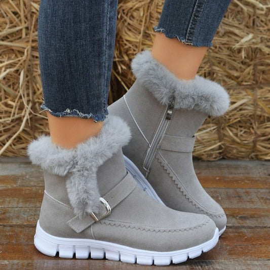 warm and thick winter boots