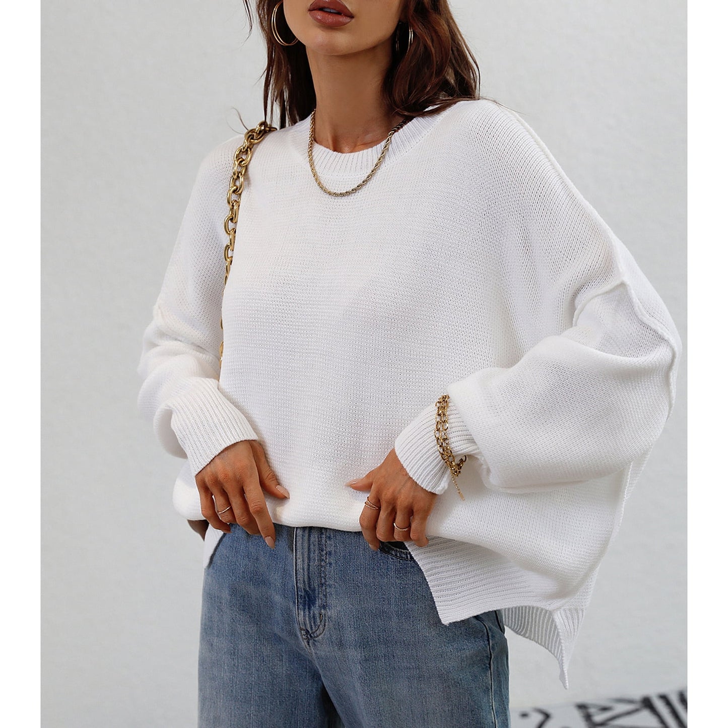 Violet sweater