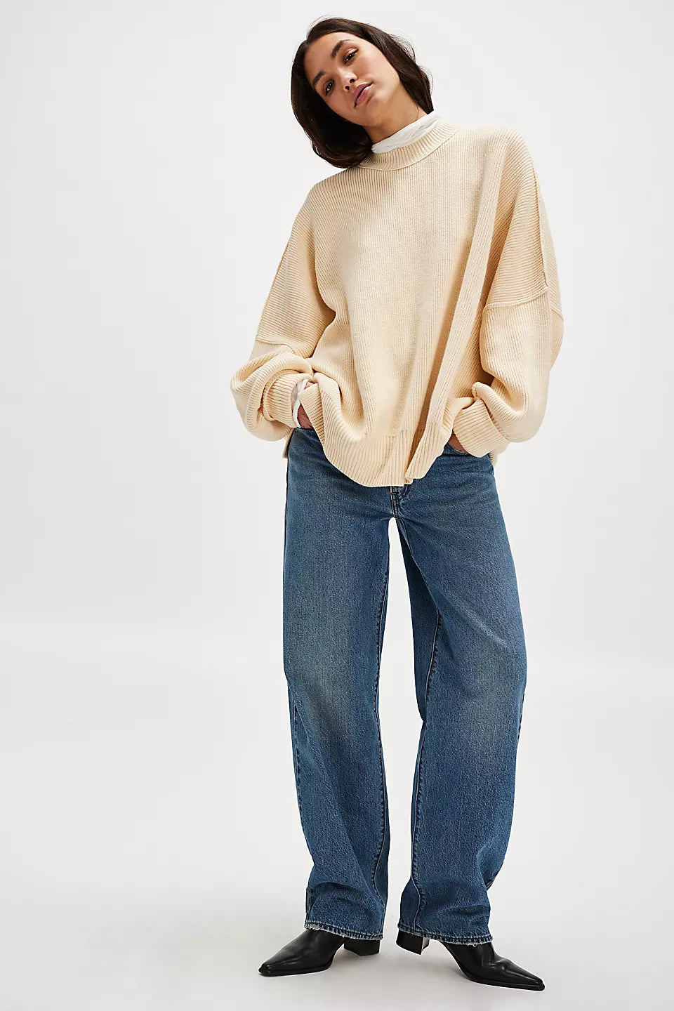 Violet sweater