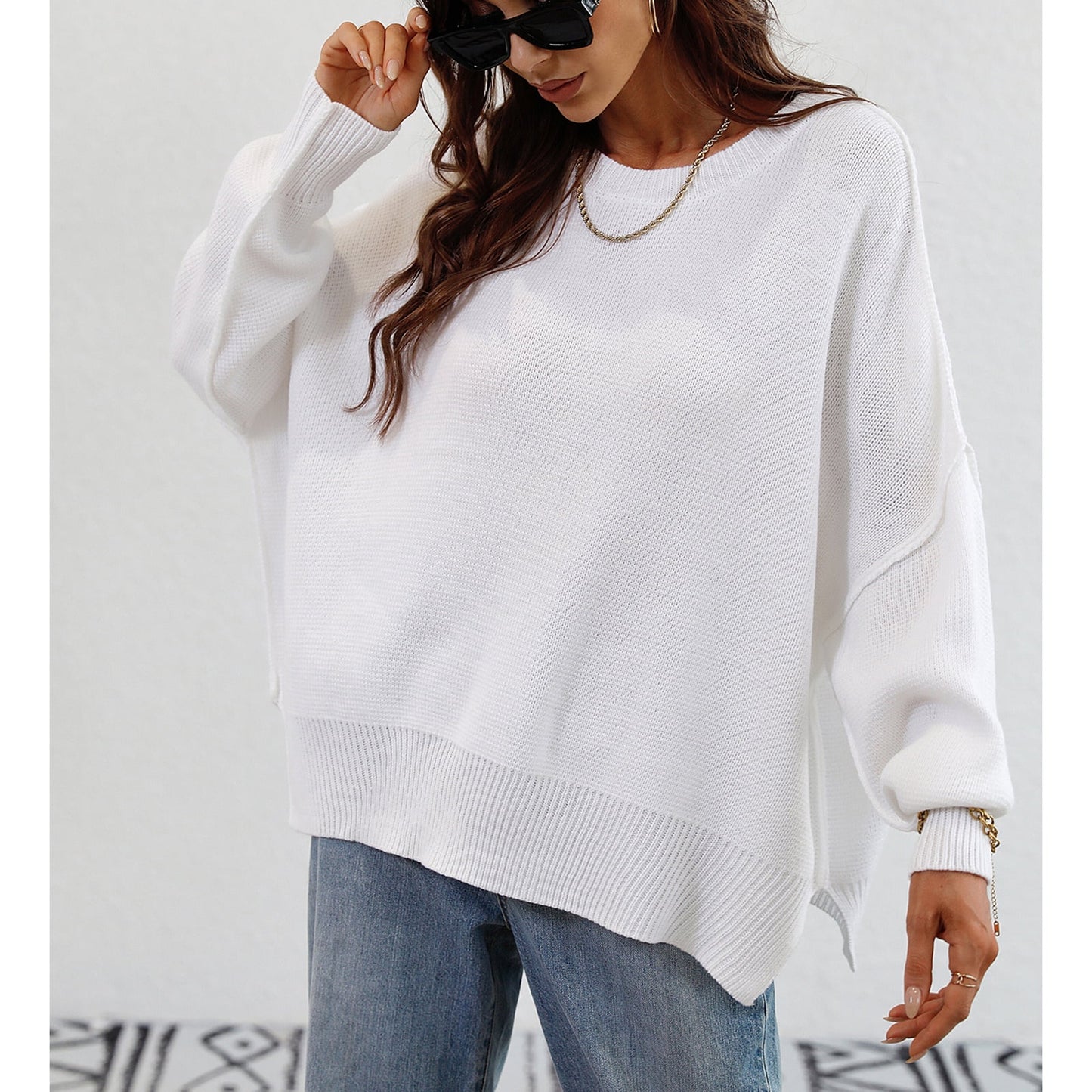 Violet sweater