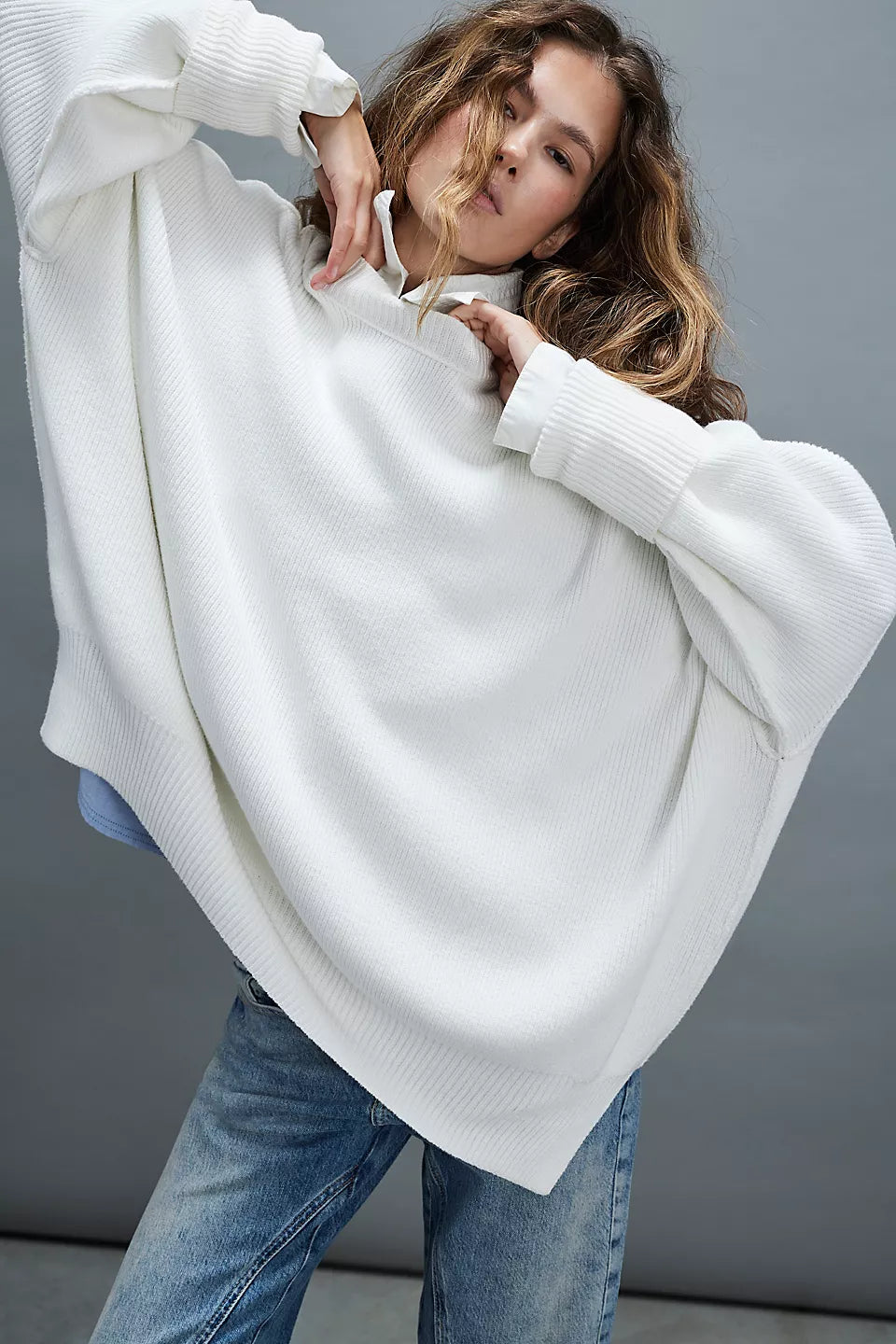 Violet sweater