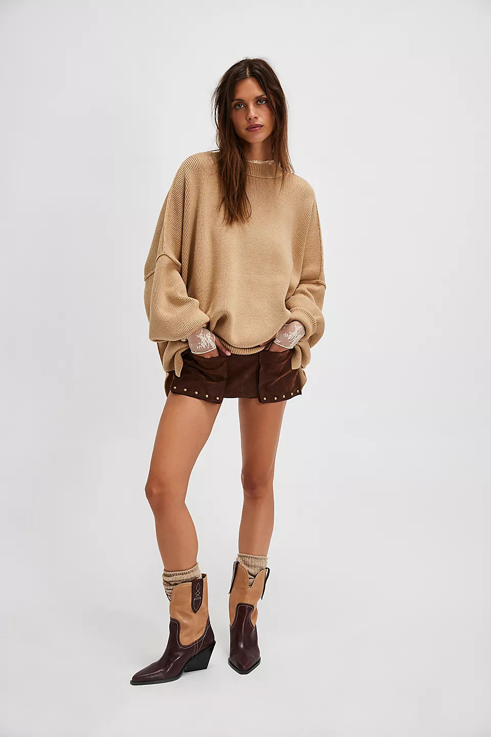 Violet sweater