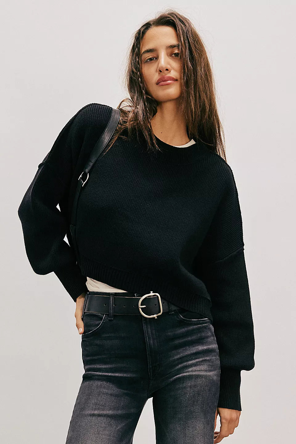 Violet sweater