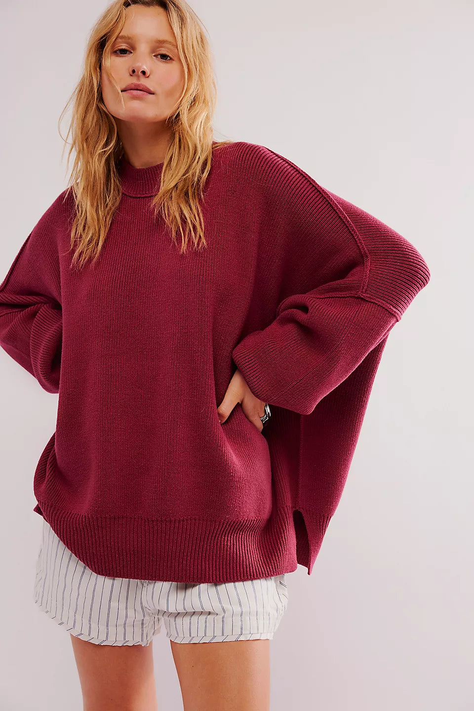 Violet sweater
