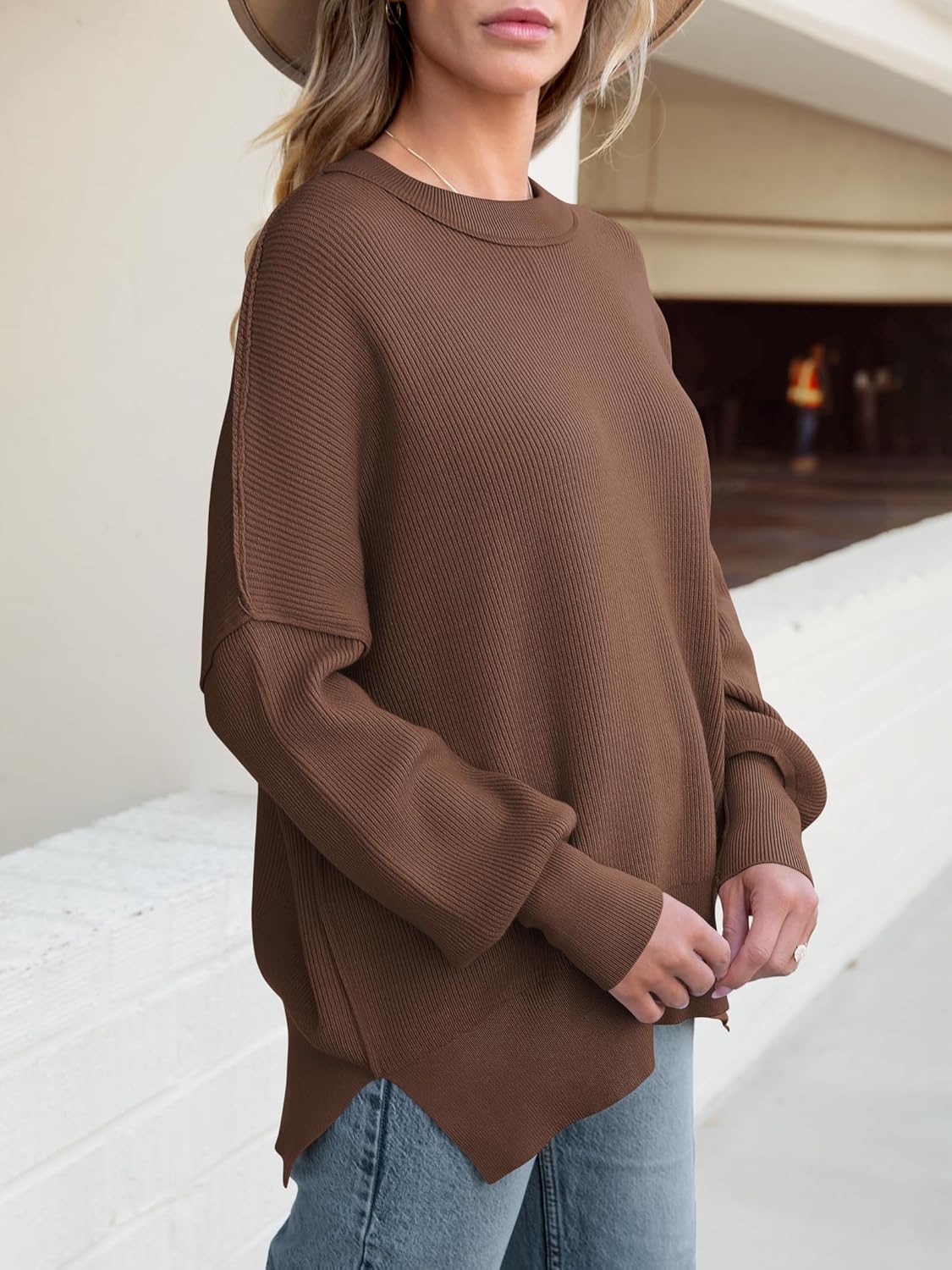 Violet sweater