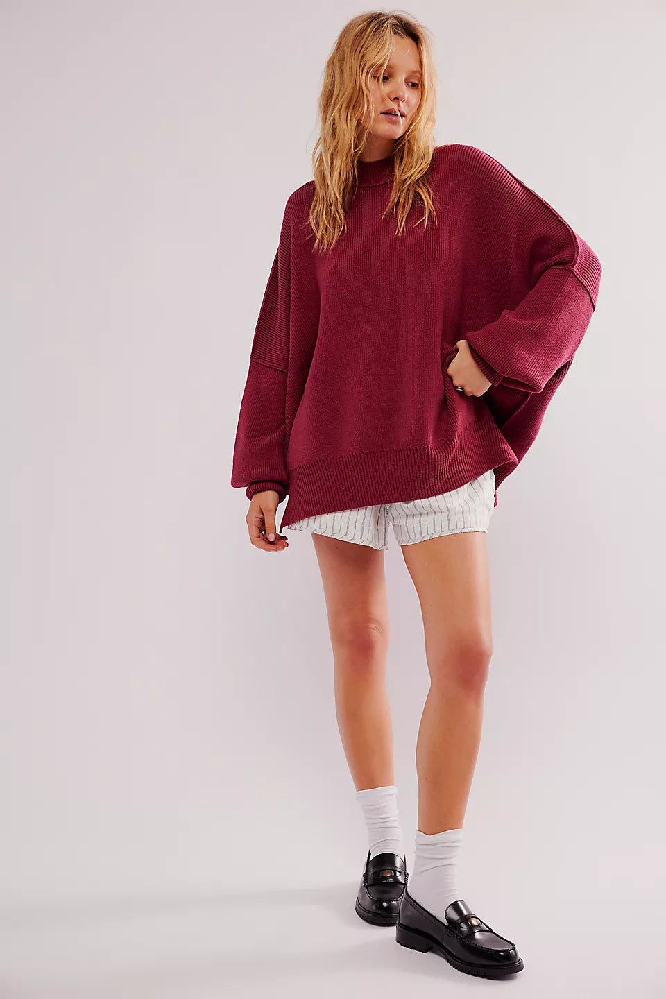 Violet sweater