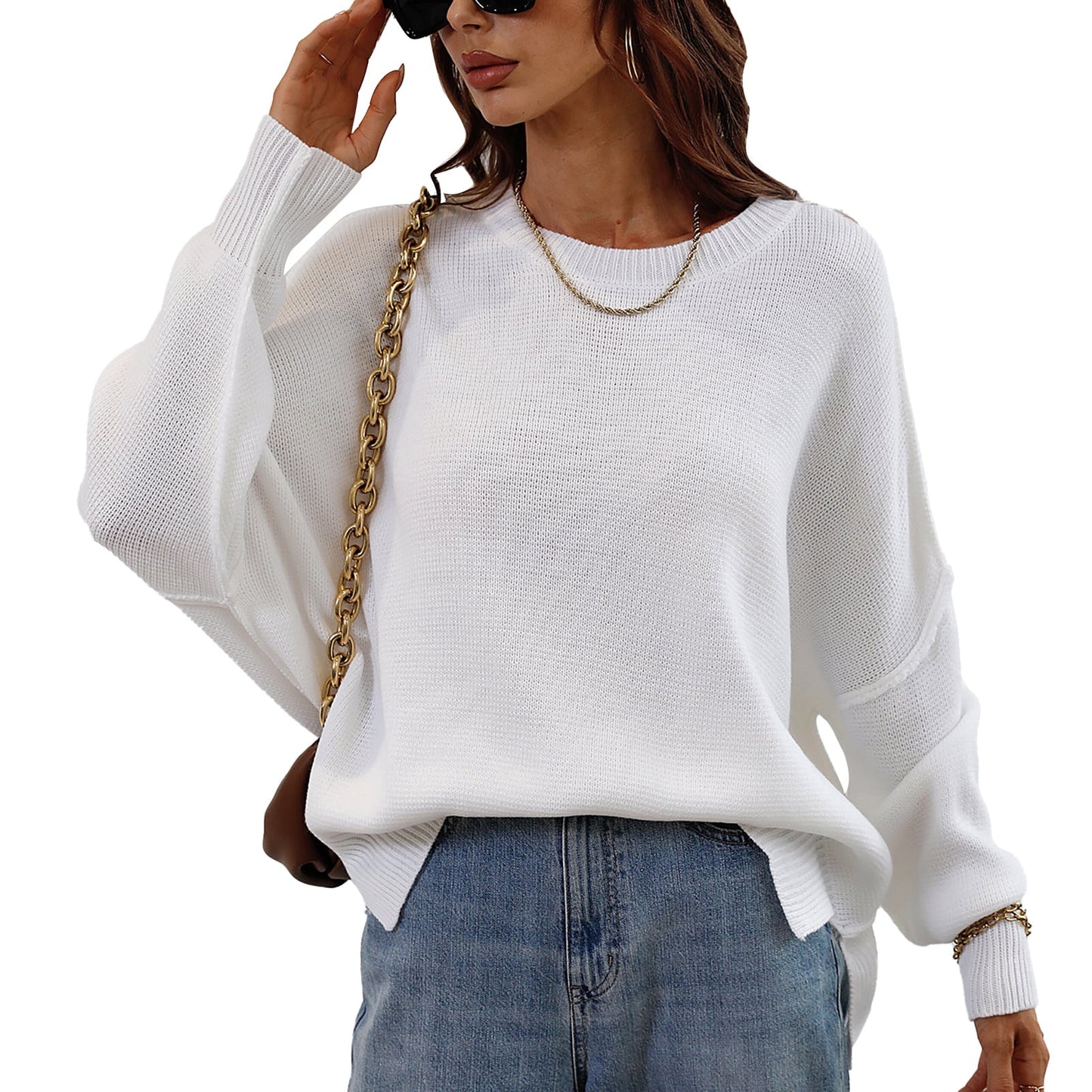Violet sweater