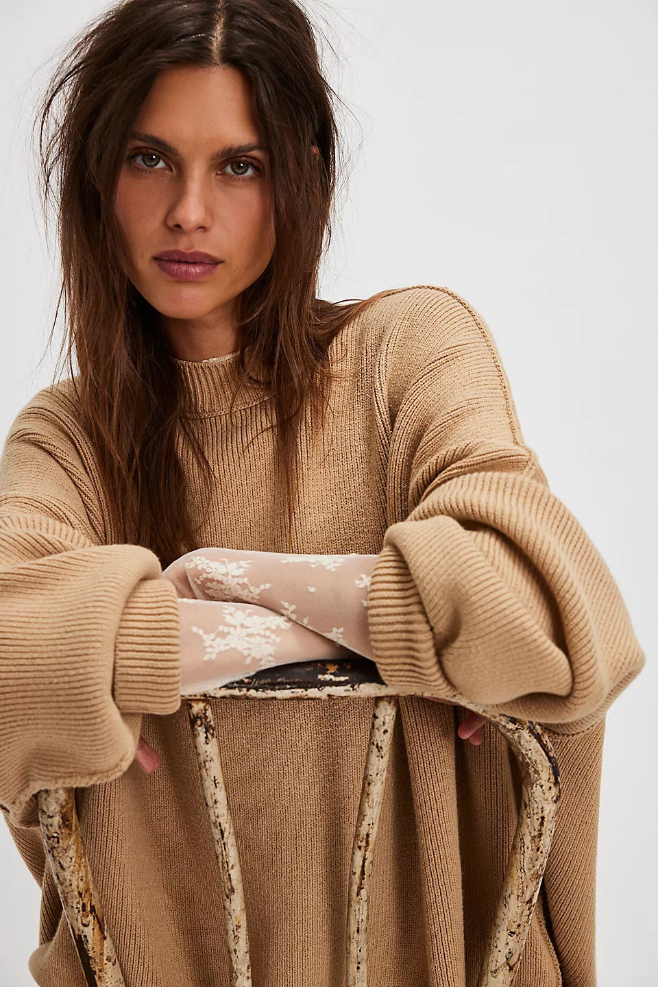 Violet sweater