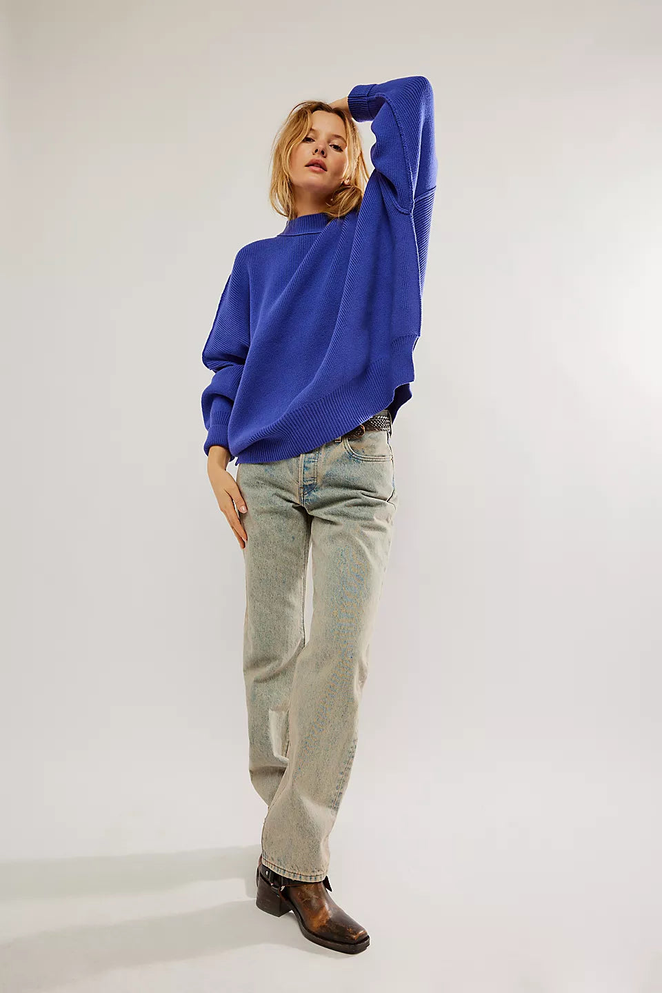 Violet sweater