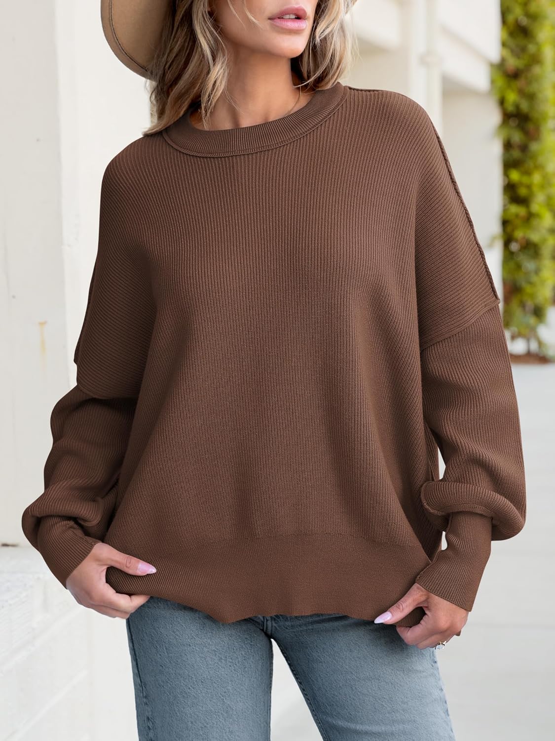 Violet sweater