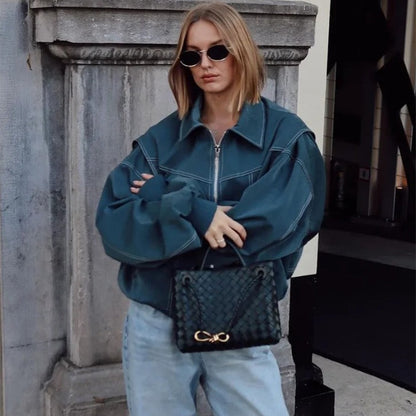 Veste en cuir