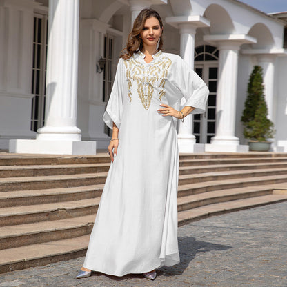 Robe brodée