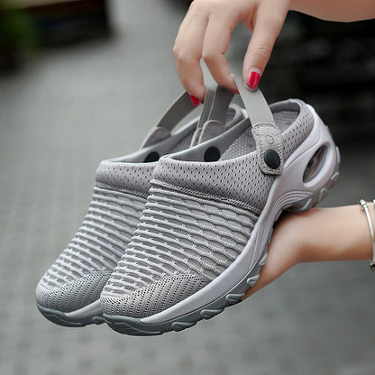 Pantoufles en maille