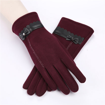 Gants de cyclisme chauds