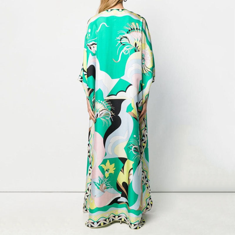 Robe ample et décontractée, jupe longue