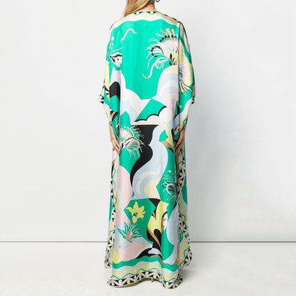 Robe ample et décontractée, jupe longue