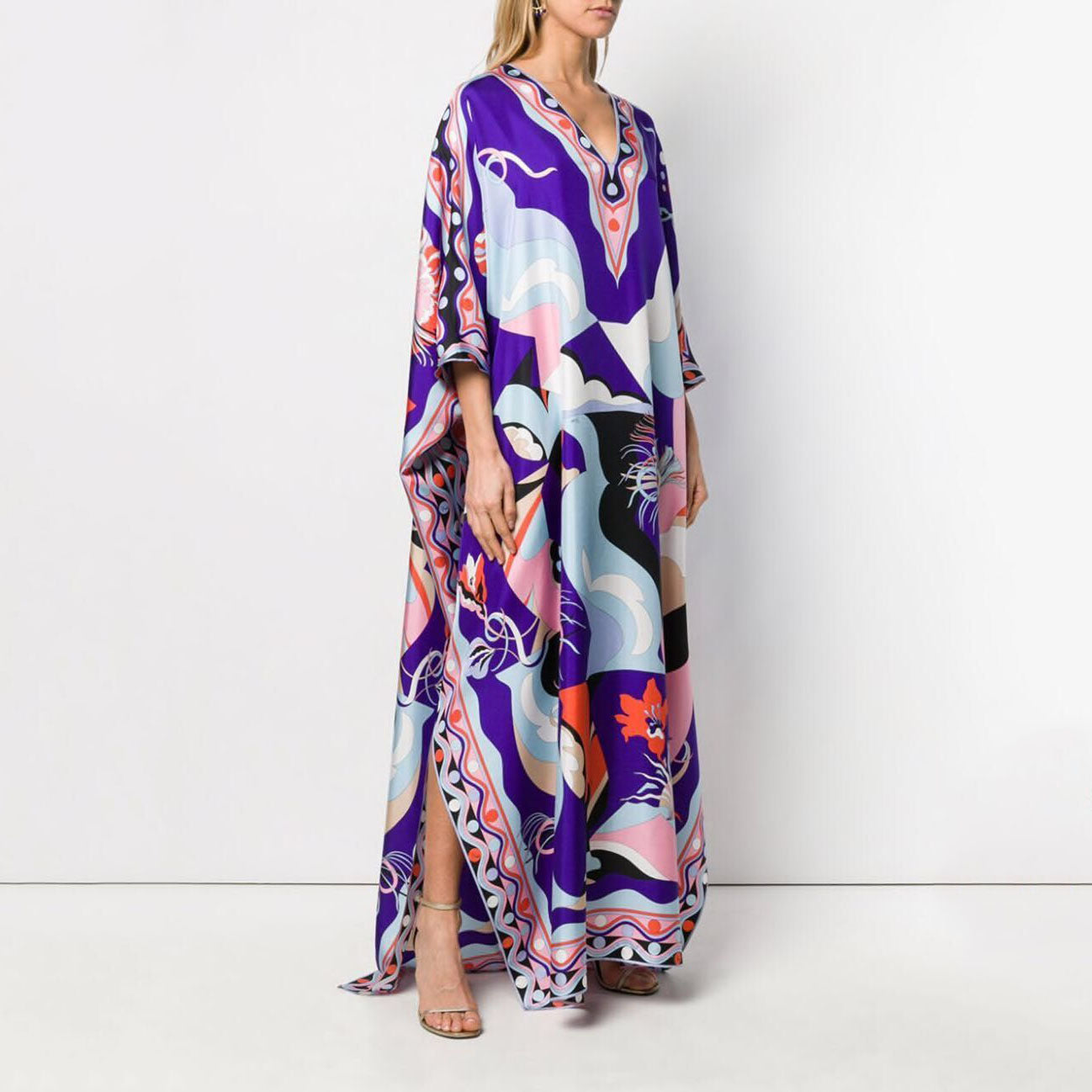 Robe ample et décontractée, jupe longue