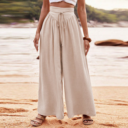 Casual wide leg pants