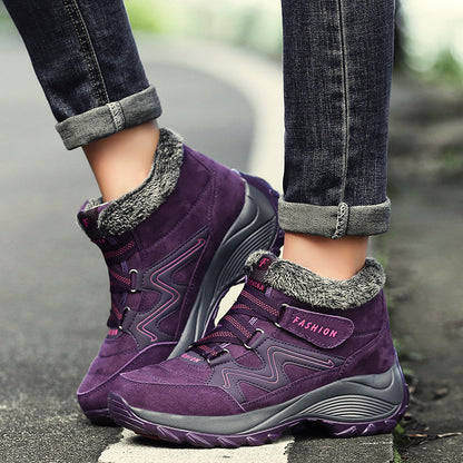 Chaussures de randonnée , en cuir véritable