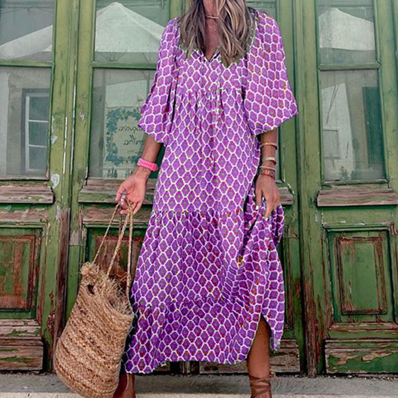 Robe d'été bohème vintage