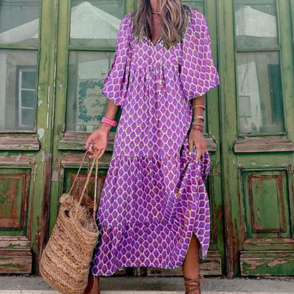 Robe d'été bohème vintage