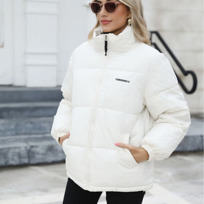Veste  d'hiver décontracté coupe-vent en coton