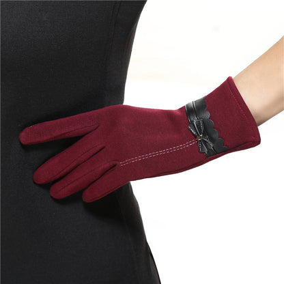 Gants de cyclisme chauds