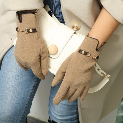 gants  en peluche, chauds, agréables et résistants au froid