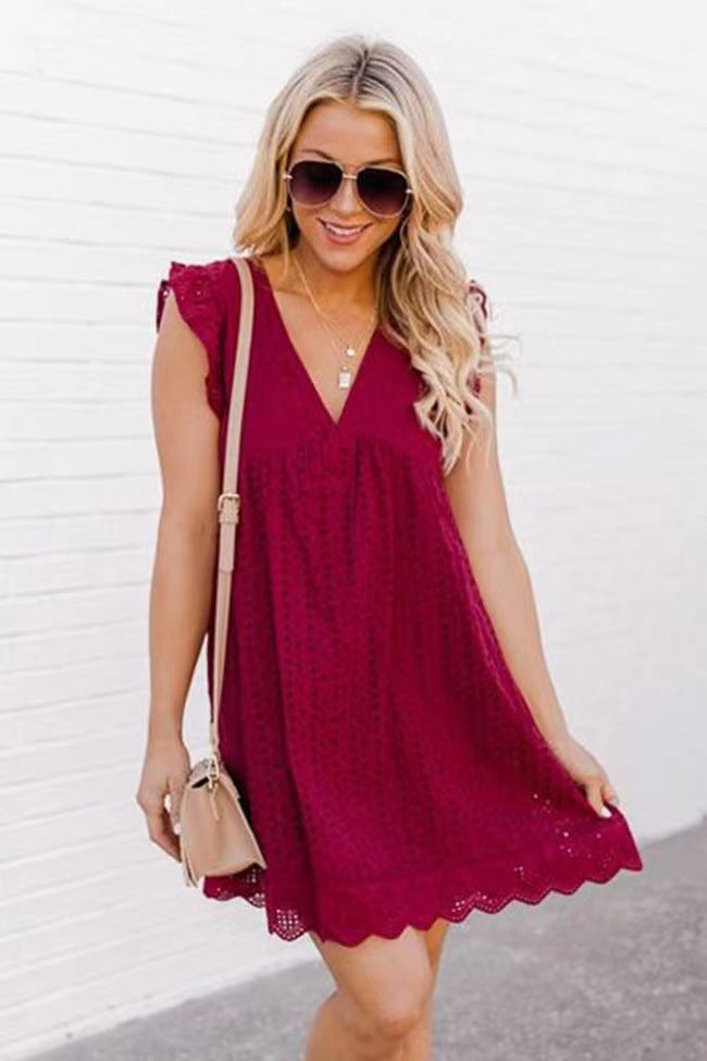 Robe en dentelle