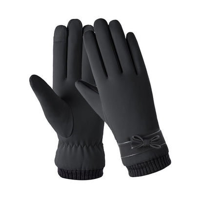 Gants d'hiver pour femme au toucher peau