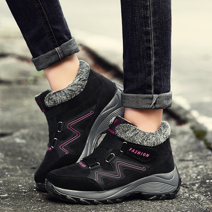 Chaussures de randonnée , en cuir véritable