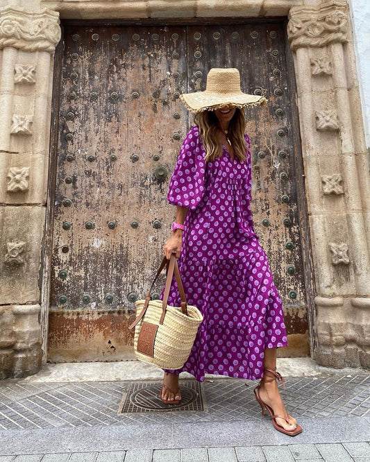 Robe d'été bohème vintage