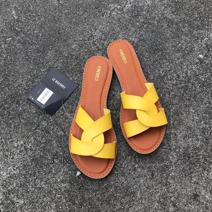 Sandale décontractés à talons plats