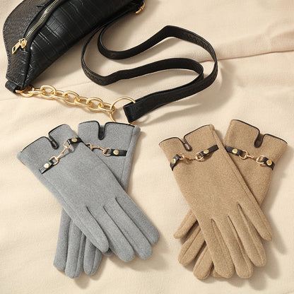gants  en peluche, chauds, agréables et résistants au froid