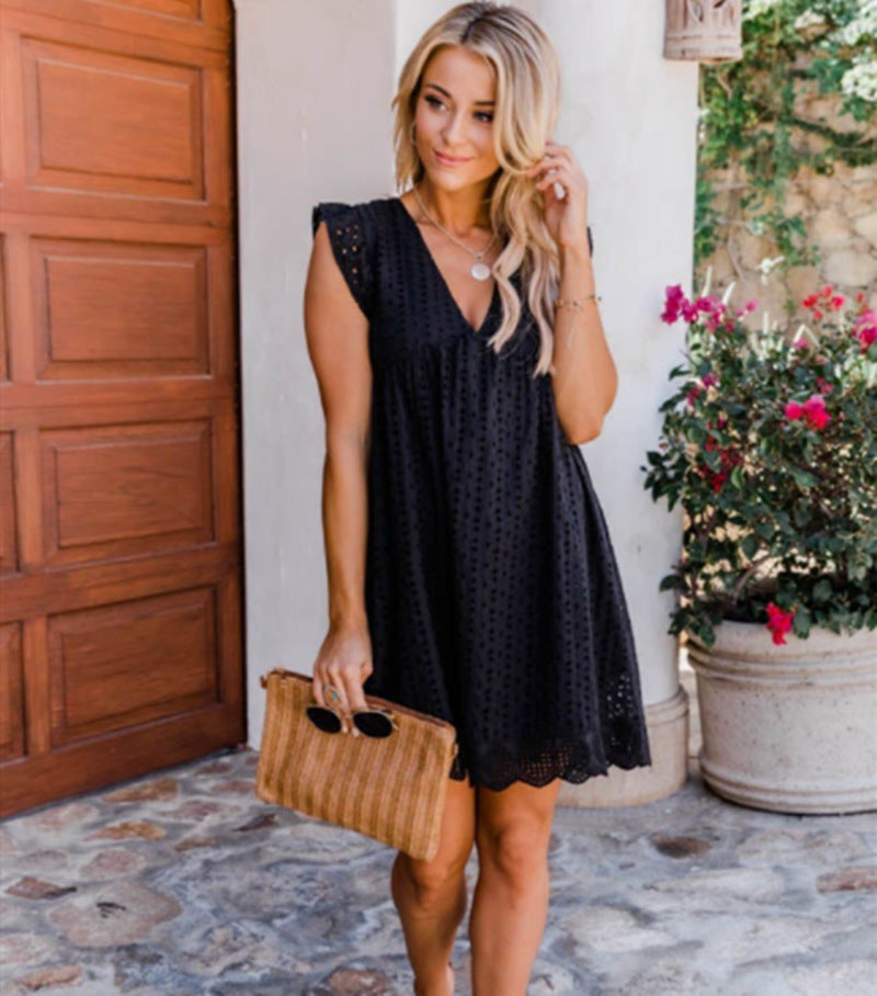 Robe en dentelle