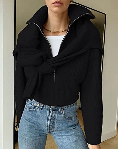 Pull demi-zip
